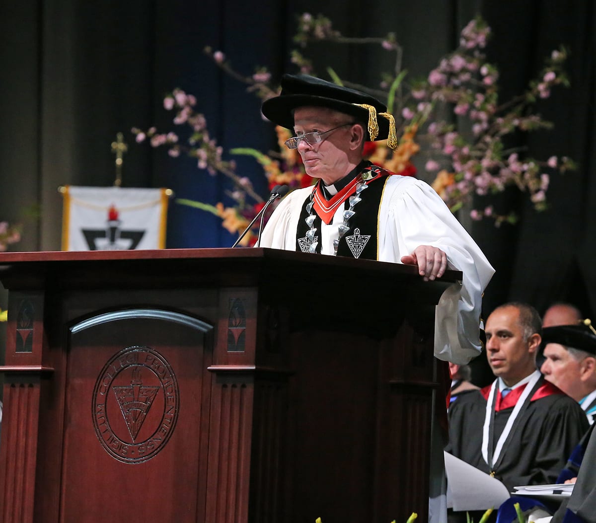 Father Shanley: "I say farewell to you in the hope that you, too, will be dedicated to living in the truth." 