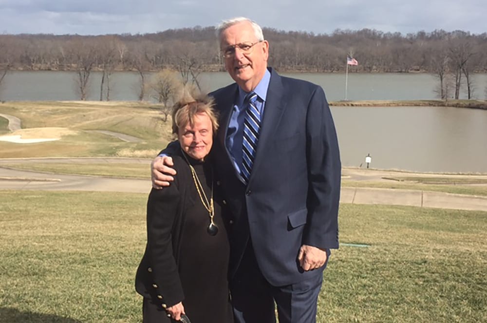 Retired U.S. Army Col. Noel J. Doyle, Jr. ’58 and his wife, Carolyn.