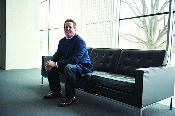 Ted McNamara '86, an expert in e-commerce, is challenging the luxury goods market with a new company that manufactures Italian shoes.