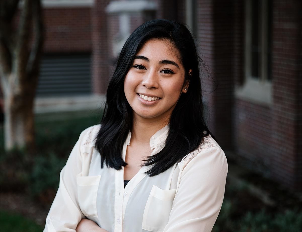 Marcie Mai '17, president of the Board of Multicultural Student Affairs.