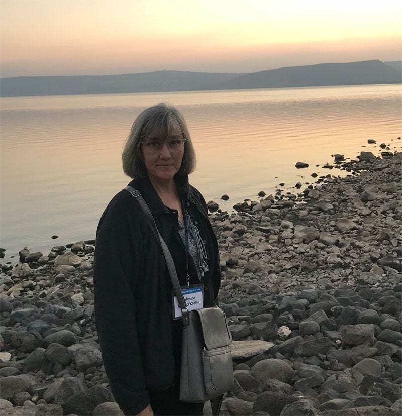 Dr. Mary O’Keeffe visits the Sea of Galilee.