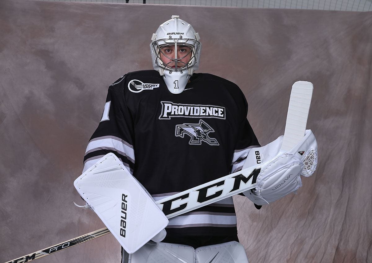Former PC hockey club goaltender Jake Beaton '18, who was given a rare opportunity to play for the Friars’ varsity team his senior year, has secured a position with EY after graduation.