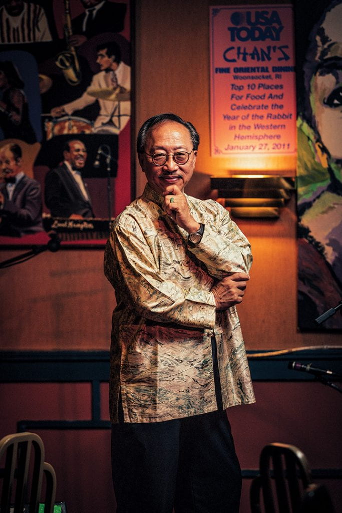 John Chan '74 has welcomed musical artists to his Woonsocket, R.I., restaurant for 40 years.
