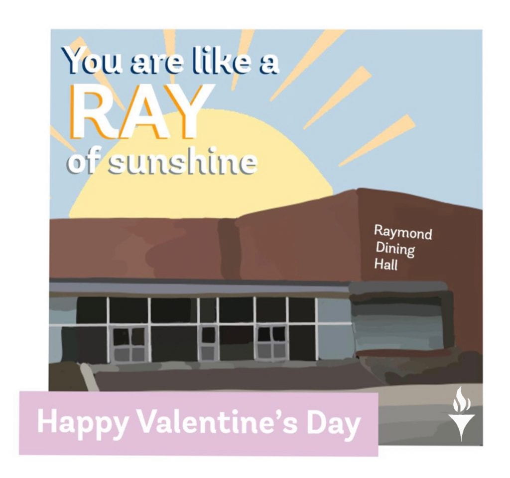 You are a RAY of sunshine valentine