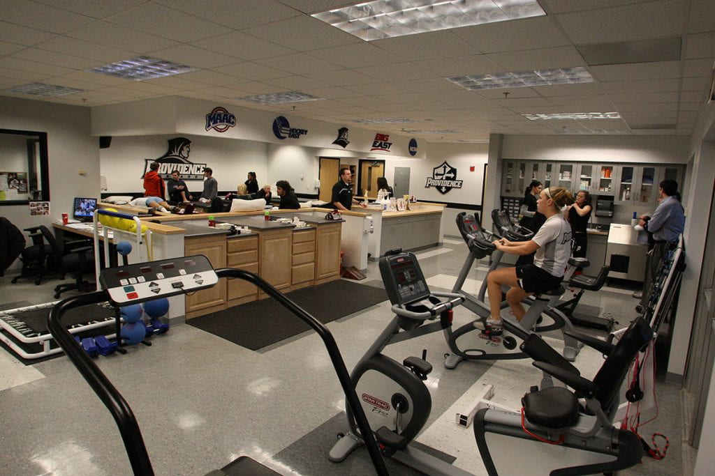 The Canavan Sports Medicine Center opened in 2007 and doubled the existing space for sports medicine treatment to 4,000 square feet.