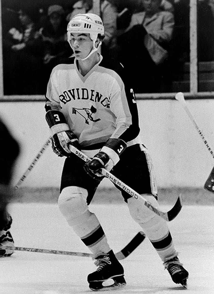 Scot B. Kleinendorst ’82 played four seasons for PC and was named an ECAC all-star twice.