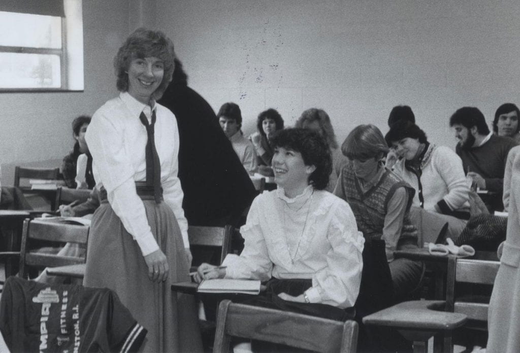 Sister Ann’s love for teaching was apparent to her students in the classroom, earning her their respect and admiration.