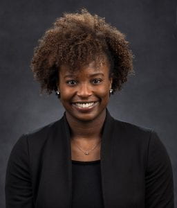 Dr. Ashley Smith-Purviance, assistant professor of Black Studies and of public and community service studies.