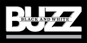 Black and White Buzz logo