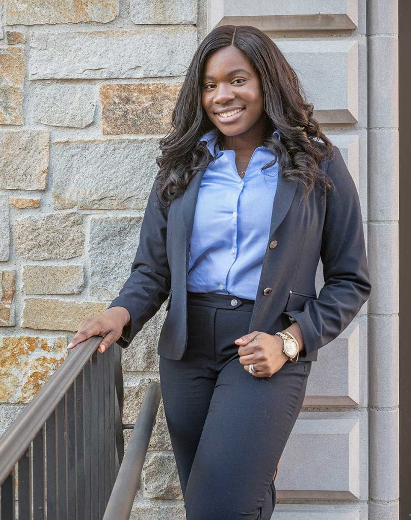 Taiwo Adefiyiju-Monwuba ’14 felt compelled to return to her alma mater to work directly with students of color.