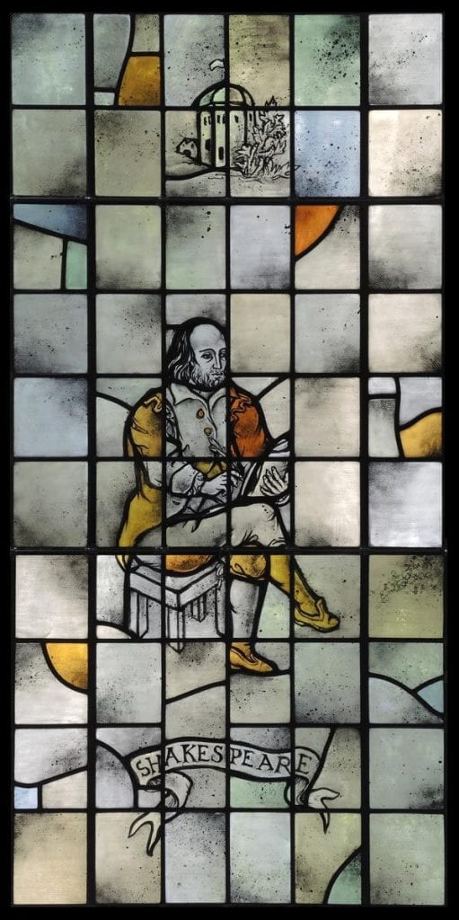 William Shakespeare window