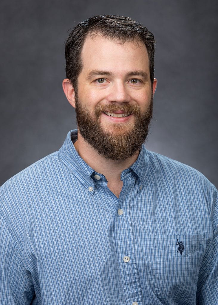 Dr. Andrew Geist, assistant professor of theology