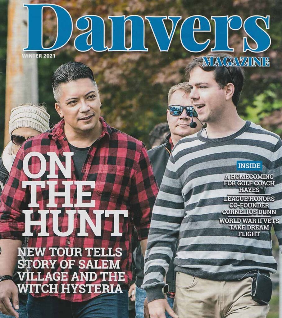 Dan Gagnon on the cover of Danvers Magazine