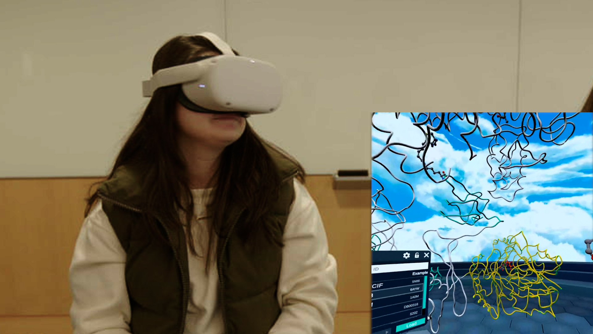 Biochemistry in virtual reality at Providence College