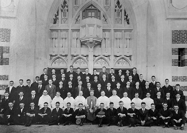 Hickey Faculty and Students Opening Day Sept. 18 1919