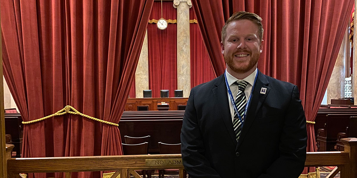 Graduate history student awarded prestigious James Madison Graduate