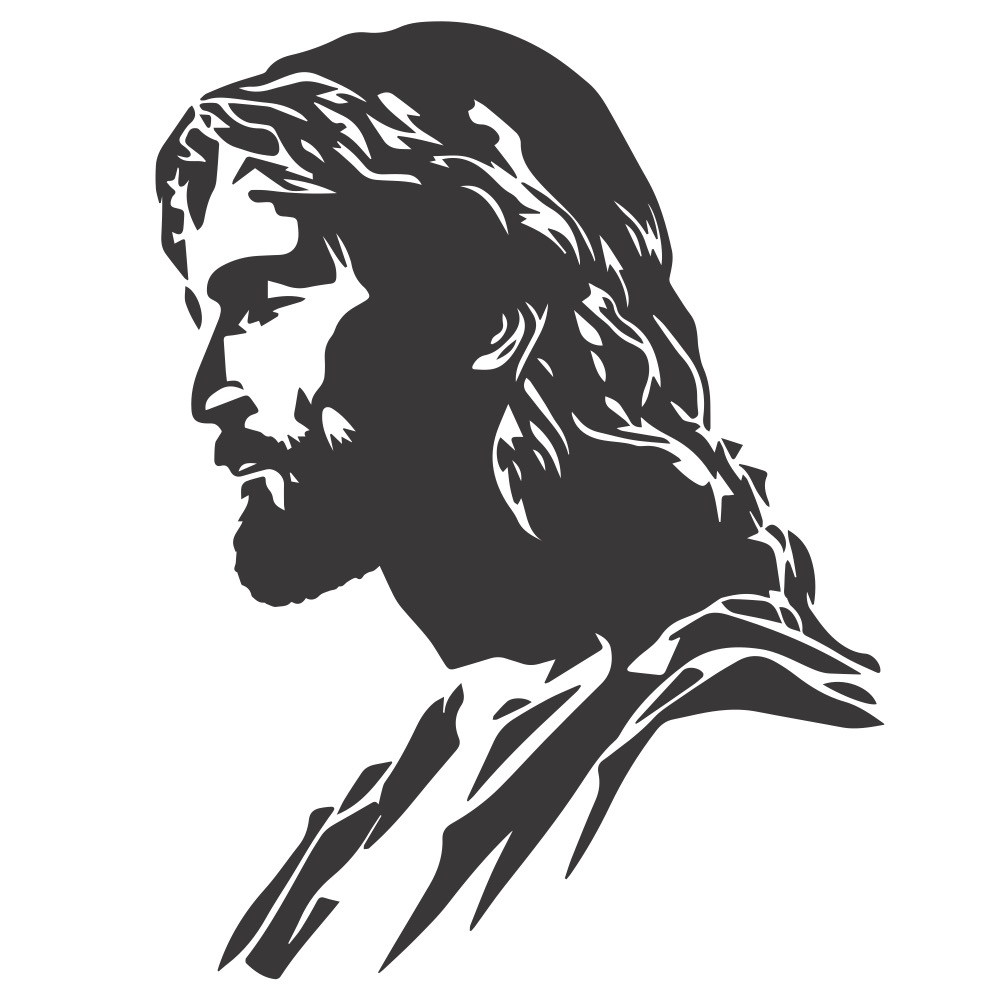 Silhouette of Jesus