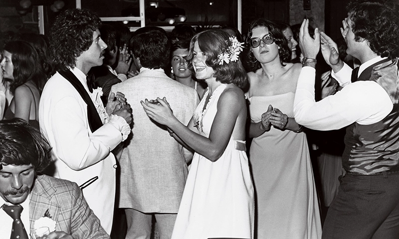 The senior dance in 1975.