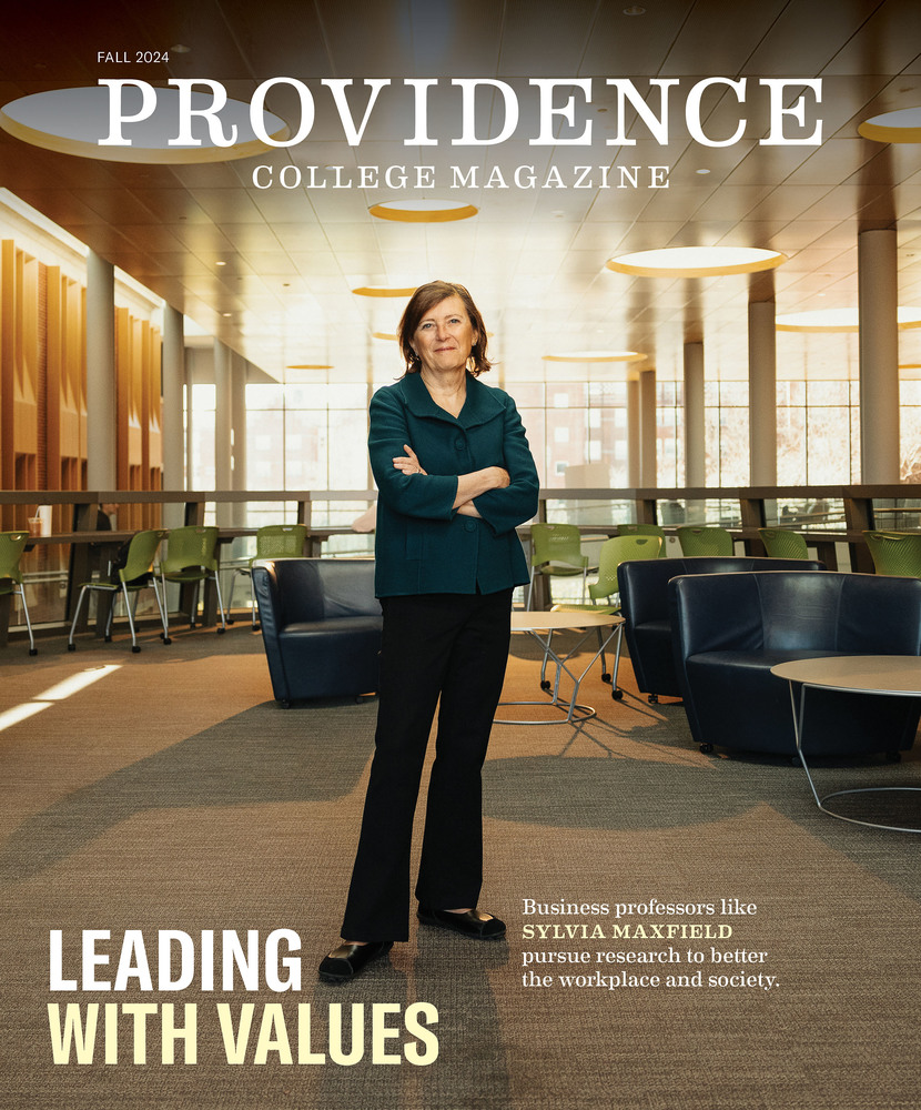 Providence College fall 2024 magazine cover