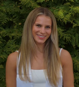 Hannah Johnson '25, top student, 4.0 GPA