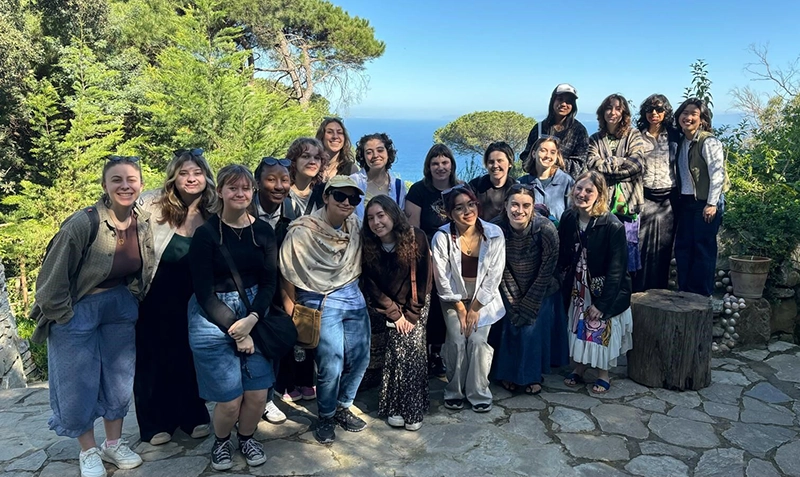 Martina Scarpa '25 traveled to Morocco while studying for a semester in Amsterdam.