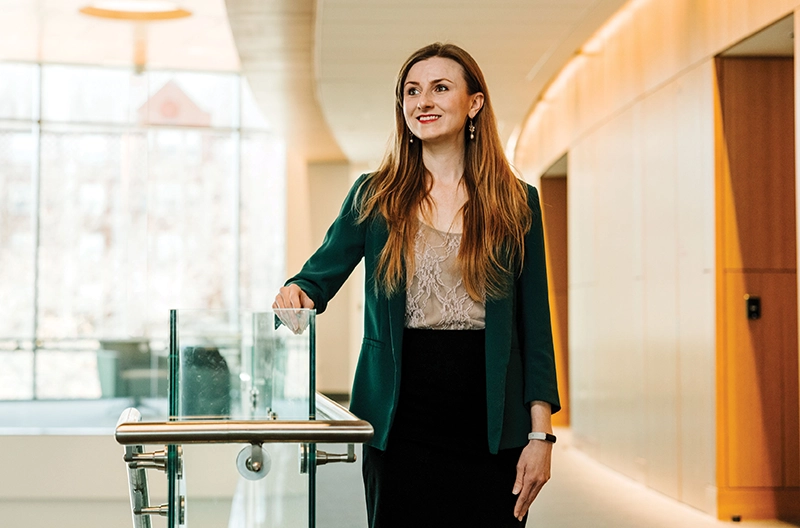 Nea North, Ph.D., assistant professor of marketing, in the School of Business.