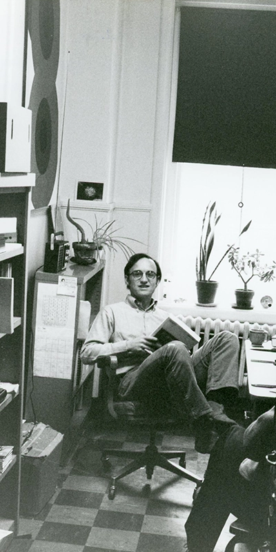 Dr. Lena in his office in 1979.