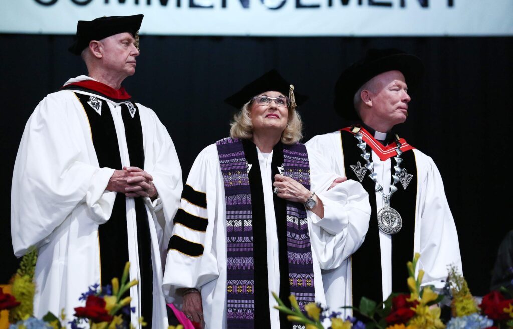 Jane Lunin Perel '15Hon. at 2015 Commencement Exercises Ceremony