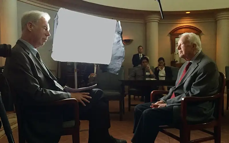 Martin Doblmeier speaks with President Jimmy Carter