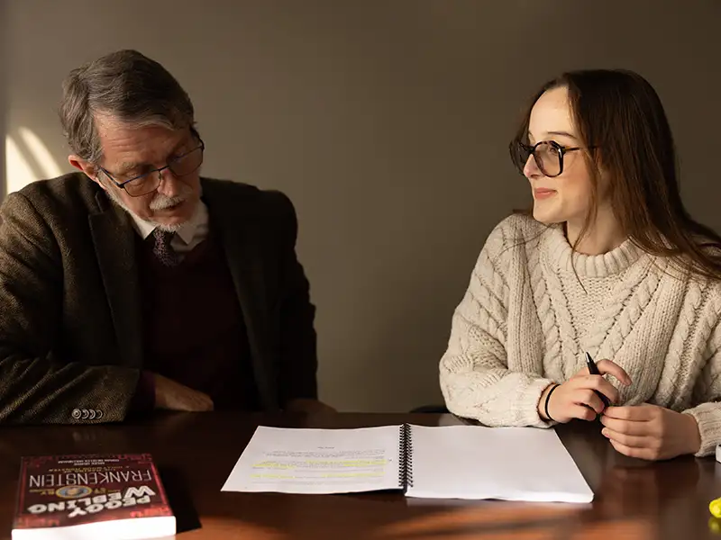 Christina Schwab and Dr. Bruce Graver discuss Christina's script adapted from Peggy Webling's 1928 play