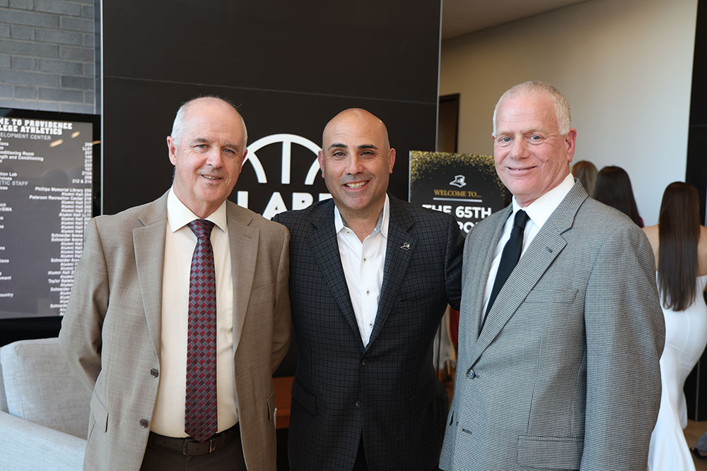 Ray Treacy '82, Steve Napolillo '98, John O'Neill